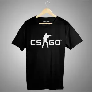 Counter Strike Cs Go Siyah Tişört