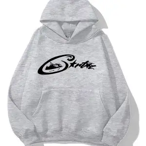 Cr tz ünisex kapüşonlu sweatshirt gri