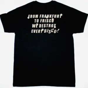 CREMATORY MONUMENT LOGO NEW BLACK T SHIRT ÖN VE ARAKA BASKILI