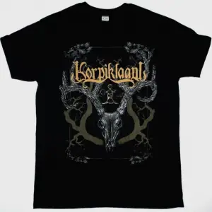 CRIMSON GLORY LONELY NEW BLACK T-SHIRT ÖN VE ARAKA BASKILI