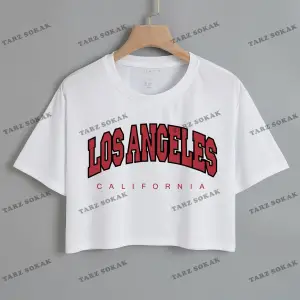 Crop CKOD-232913 Harf Grafikli Kırpma