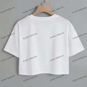 Crop CKOD-232913 Kalp Desenli Kısa