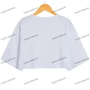 Crop CKOD-232913 Katı Düşük Omuz Kısa