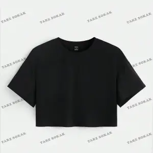 Crop CKOD-232913 Katı Düşük Omuz Kısa