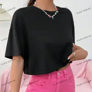 Crop CKOD-232913 Katı Düşük Omuz Kısa