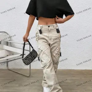 Crop CKOD-232913 Katı Düşük Omuz Kısa