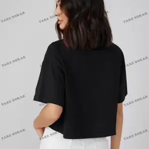 Crop CKOD-232913 Pamuk Damla Omuz Düz Kısa