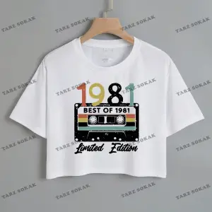 Crop CKOD-232913 Ses Kaset Ve Mektup Grafik Kırpma