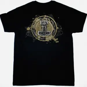 CROWBAR ODD FELLOWS REST NEW BLACK T-SHIRT ÖN VE ARAKA BASKILI