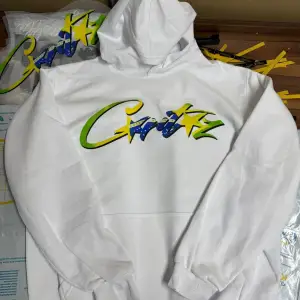 crzt brazil ünisex oversize sweatshirt beyaz