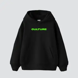 Culture Etnik Baskılı Oversize Unisex Premium Beyaz