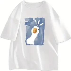 Curious Duck Baskılı