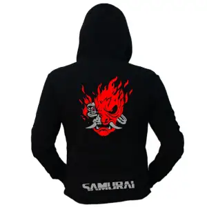 Cyberpunk Unisex Kapüşönlu Hoodie