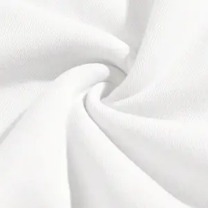 Dağ ve Güneş Desenli Damla Omuz Sweatshirt Beyaz