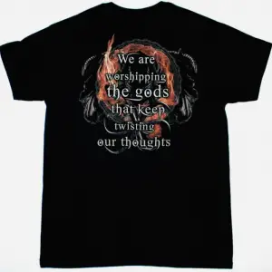 DANZIG 3 HOW THE GODS KILL NEW BLACK T SHIRT ÖN VE ARAKA BASKILI