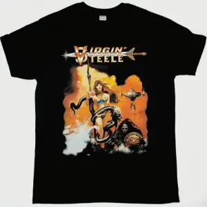 DANZIG II LUCIFUGE NEW BLACK T SHIRT ÖN VE ARAKA BASKILI