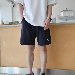 DAZY Erkek Harfli Grafik Düşük Omuzlu Bel Şortu