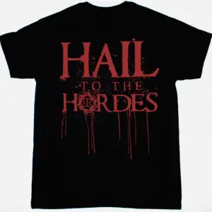 DEAD KENNEDYS DISTRESSED LOGO NEW BLACK T-SHIRT ÖN VE ARAKA BASKILI