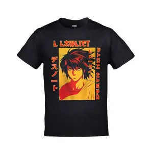 Death Note L Lawliet Baskılı Unisex Siyah