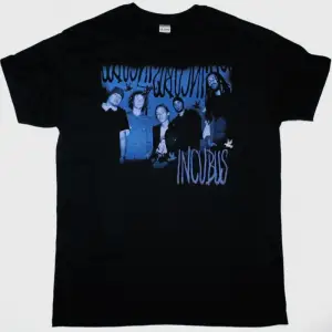 DEEP PURPLE BURN NEW BLACK T-SHIRT ÖN VE ARAKA BASKILI