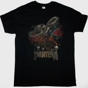DEEP PURPLE IN ROCK NEW BLACK T-SHIRT ÖN BASKILI