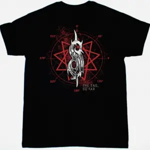 DEEP PURPLE LOGO NEW BLACK T-SHIRT ÖN VE ARAKA BASKILI