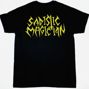DEEP PURPLE SLAVES AND MASTERS NEW BLACK T-SHIRT ÖN VE ARAKA BASKILI