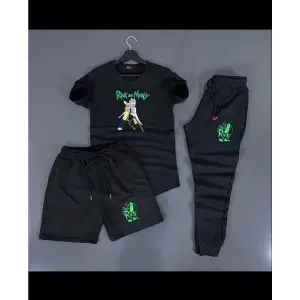 Deep & qaiser Rick Ayakta Baskı Unisex 3lü Kombin RİCKAYAK