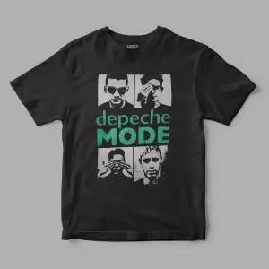 Depeche Mode Baskılı Tişört