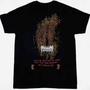 DEPECHE MODE EXCITER 2001 NEW BLACK T-SHIRT ÖN VE ARAKA BASKILI