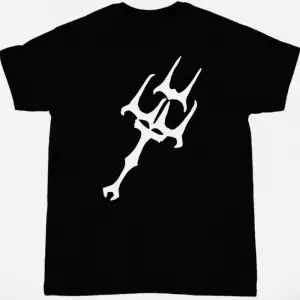 DETERIORATE ROTTING IN HELL NEW BLACK T-SHIRT ÖN VE ARAKA BASKILI