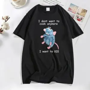 Dexter Morgan Kedi T-shirt Komik Pamuk Kısa Kollu O Boyun Tshirt Unisex Streetwear Erkek Giys 2802