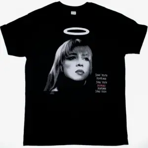 DINOSAUR JR. WITHOUT A SOUND NEW BLACK T SHIRT ÖN VE ARAKA BASKILI