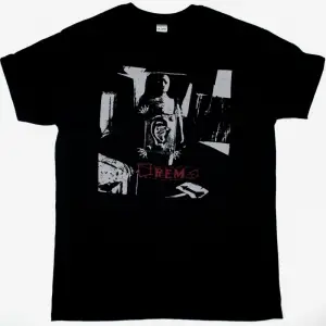 DIO RED LOGO NEW BLACK T-SHIRT ÖN BASKILI