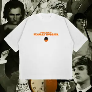 Directed By S. Kubrick Boxy Fit Oversize Unisex Tshirt – Baskılı Tişört |