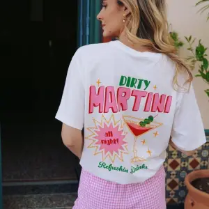 Dırty Martını Yaz model özel tasarım sırt baskılı oversize t-shirt