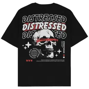 Distressed Oversize Unisex T-shirt