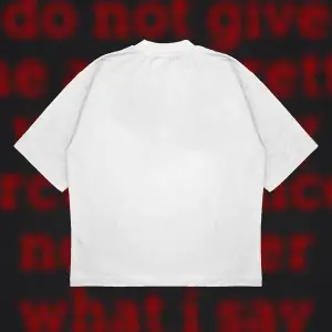 Do Not Give Me Cigarette Oversize Unisex Pamuklu Nefes Alan Kalın Kumaşlı