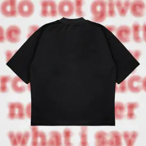 Do Not Give Me Cigarette Oversize Unisex Pamuklu Nefes Alan Kalın Kumaşlı