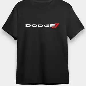 Dodge Siyah Unisex Tişört T-Shirt