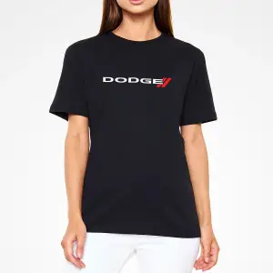 Dodge Siyah Unisex Tişört T-Shirt