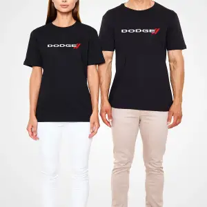 Dodge Siyah Unisex Tişört T-Shirt