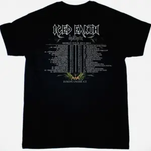 D.R.I. MOSH PIT NEW WHITE T SHIRT ÖN VE ARAKA BASKILI