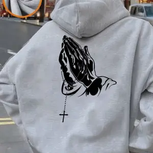 Dua eden eller baskı kapüşonlu üstler kadın sonbahar kış polar sıcak kazaklar temel cepli swe