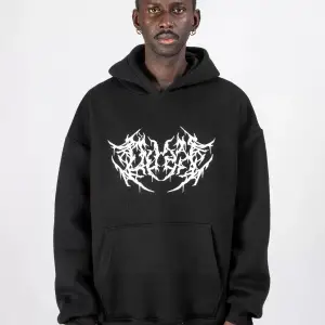 Dusk Baskılı Oversize Unisex Beyaz