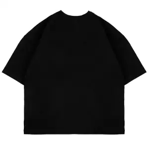 Dusk Baskılı Oversize Unisex Siyah