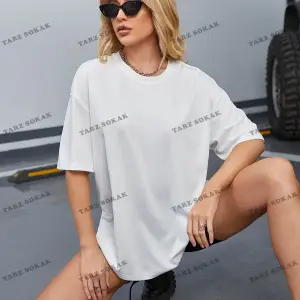 DÜZ  4 BASKISIZ Baskılı Oversize Kalıp Unisex T-shirt