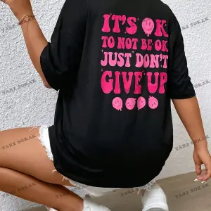 DÜZ  6 BASKISIZ Baskılı Oversize Kalıp Unisex T-shirt