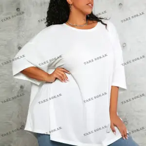 DÜZ  6 BASKISIZ Baskılı Oversize Kalıp Unisex T-shirt