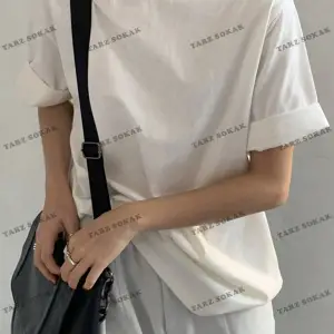 DÜZ  8 BASKISIZ Baskılı Oversize Kalıp Unisex T-shirt